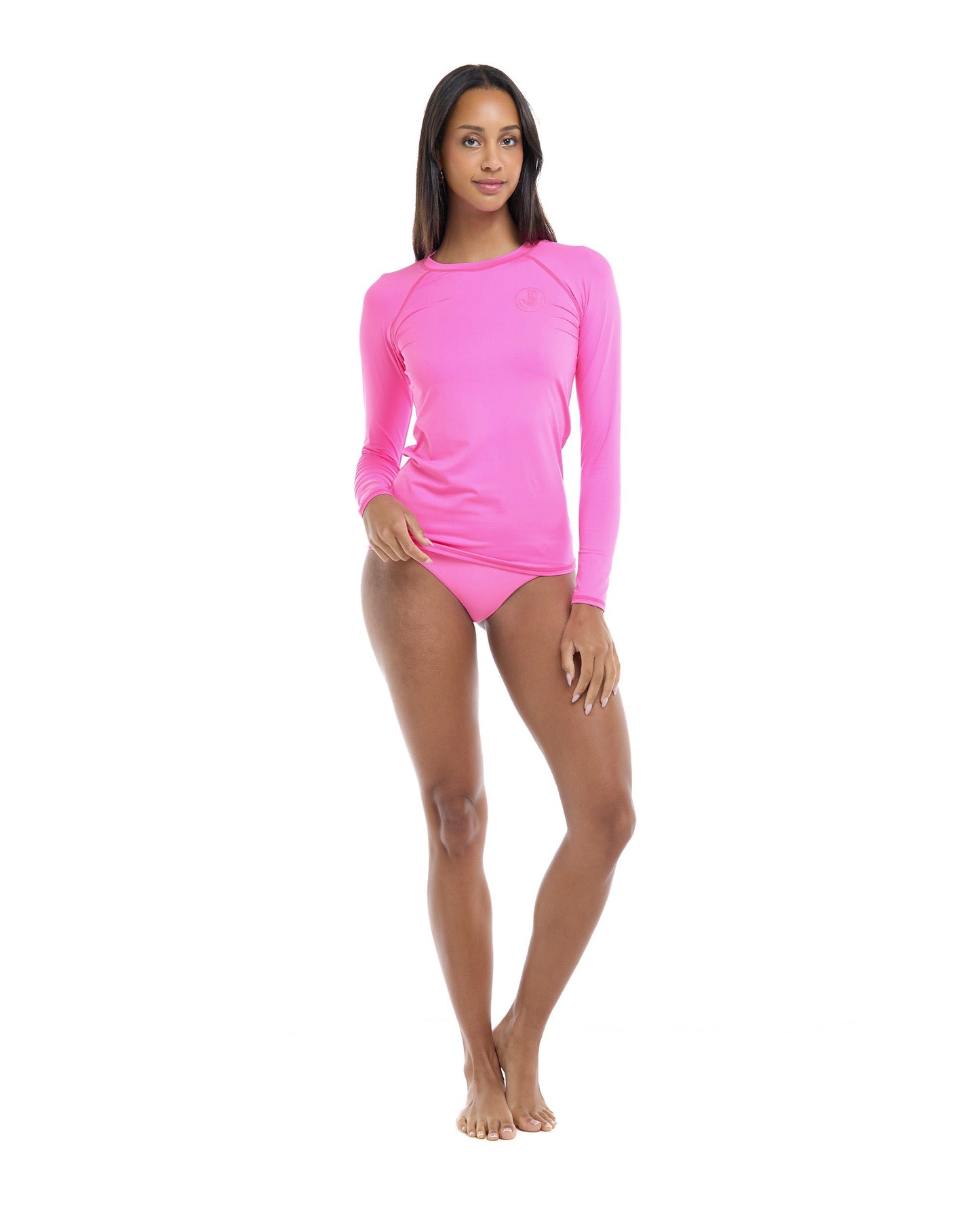 Smoothies Sleek Long Sleeve Rashguard - Sugar Plum