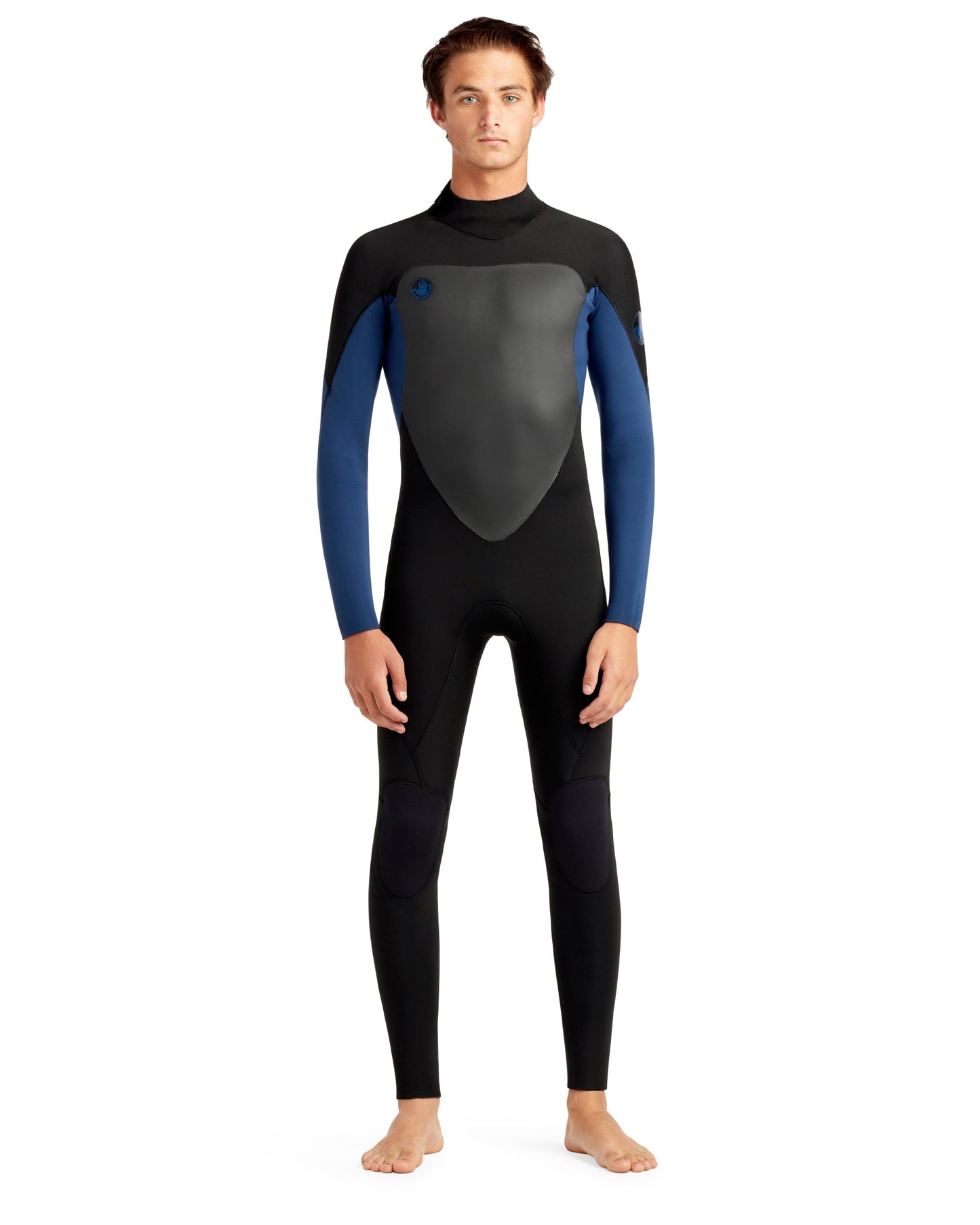Phoenix 4/3mm Men's Back-Zip Fullsuit - Blue