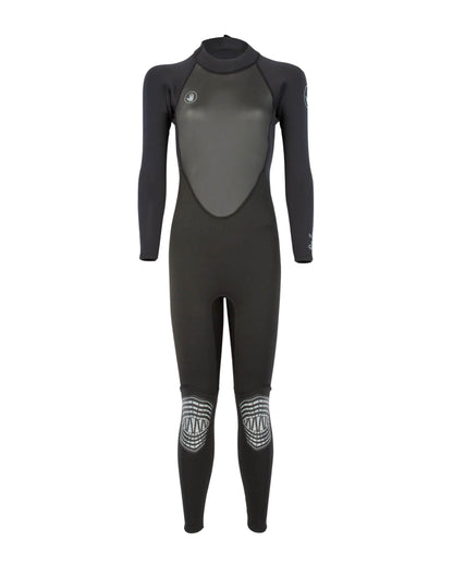 Women's Pro 3 Back Zip Fullsuit 3/2mm - Black