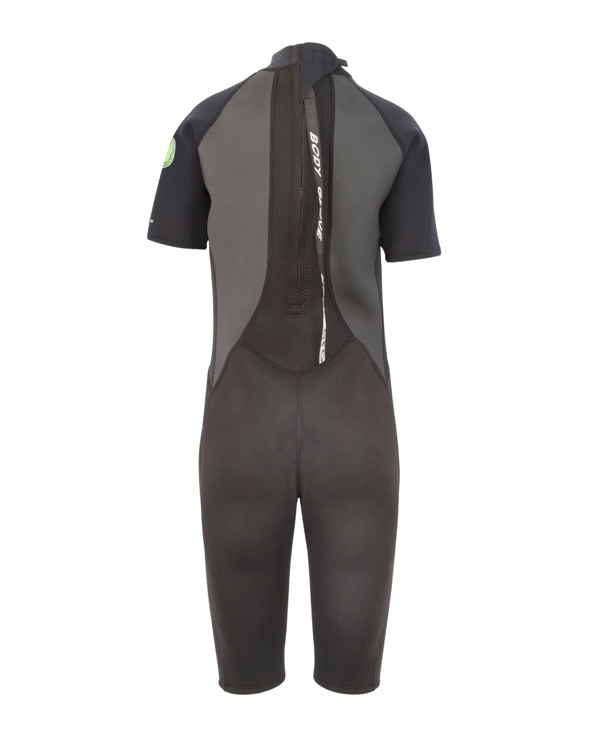 Junior Pro 3 Back Zip Springsuit 2/1mm - Black