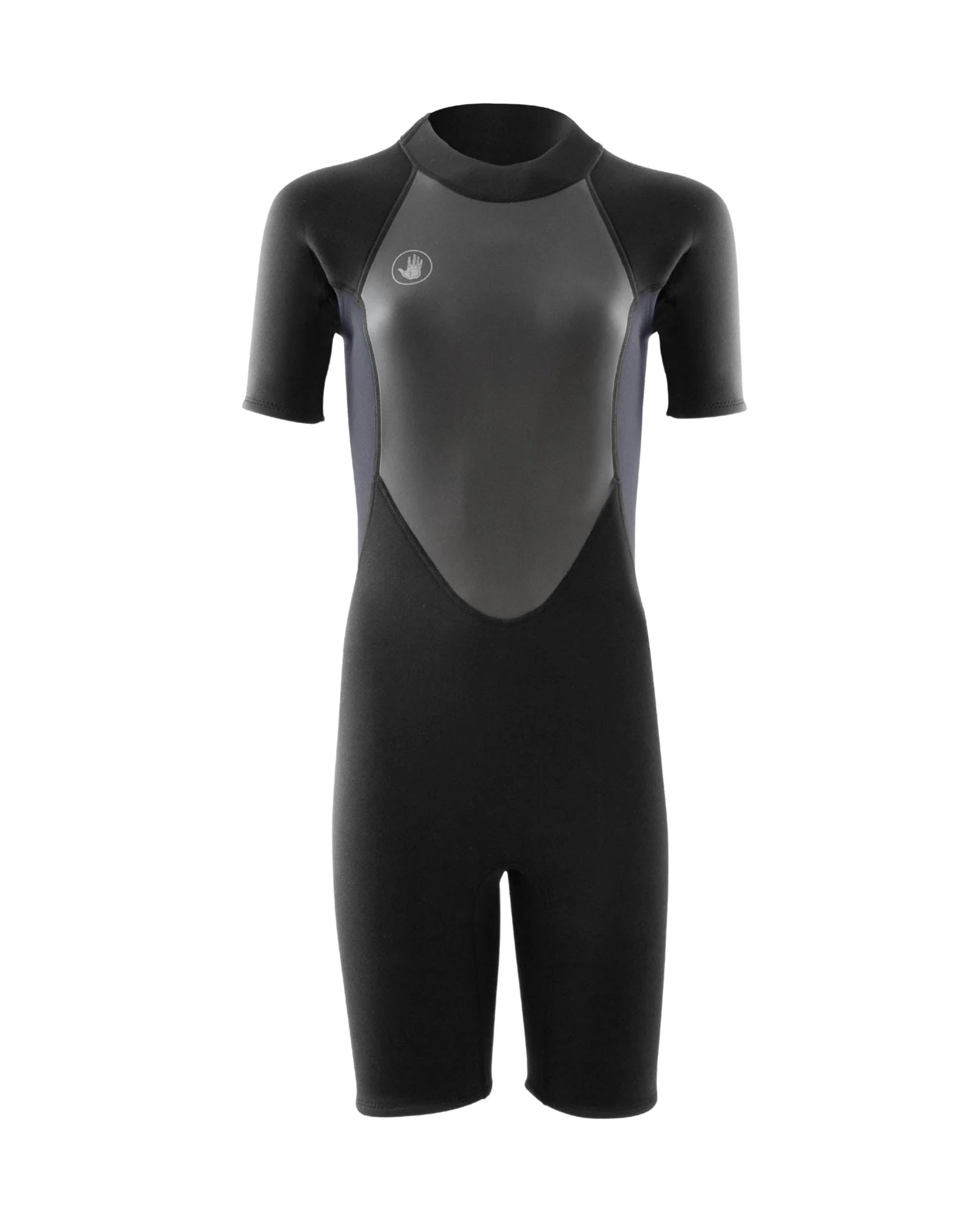 Women's Pro 3 Back Zip Springsuit 2/1mm - Black