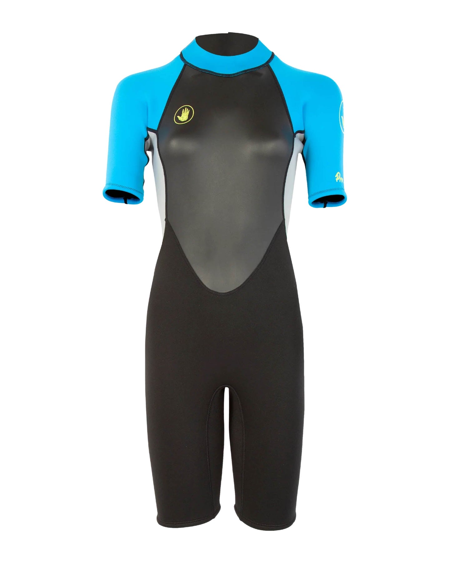 Pro 3 Back Zip Springsuit 2/1mm - Blue