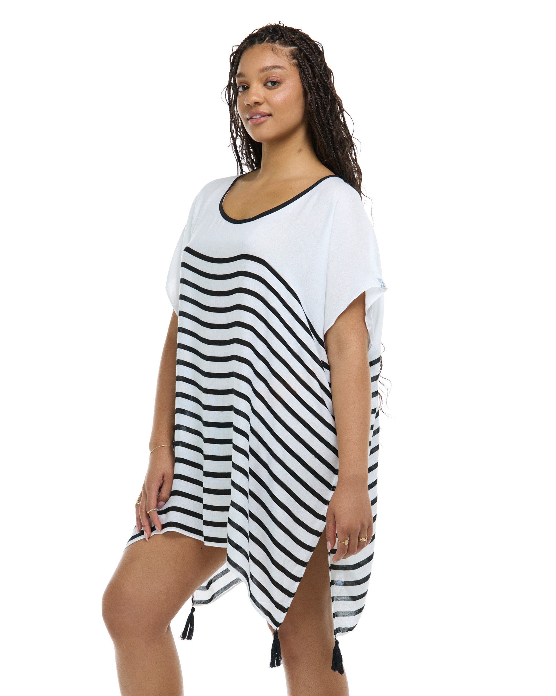 Ajana Cover-Up Dress - Black