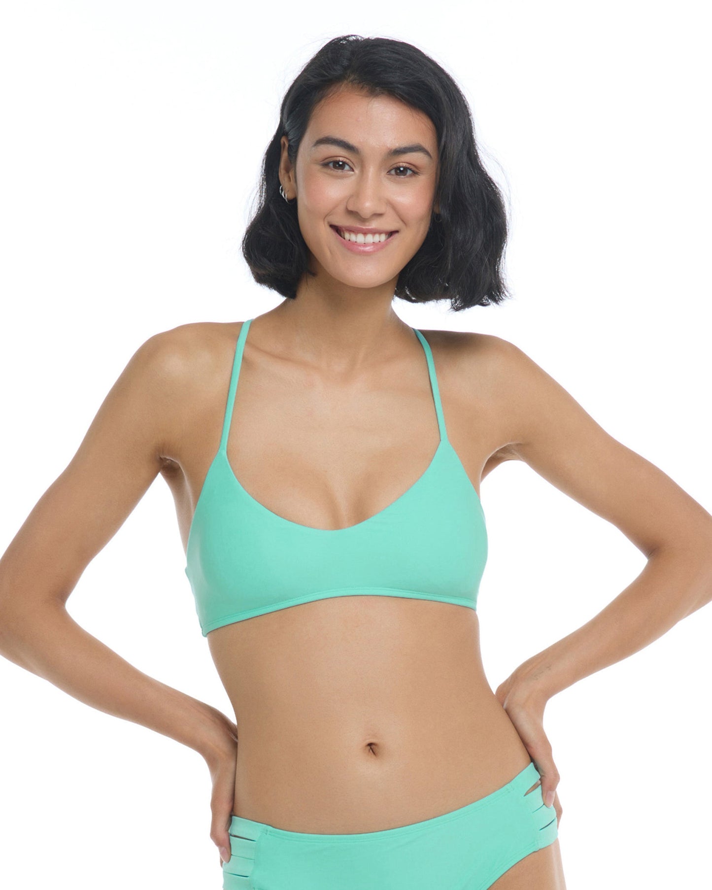 Smoothies Alani Bikini Top - Sea Mist