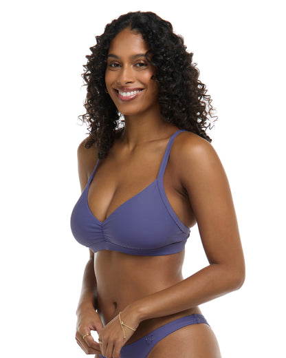 Smoothies Drew D-F Cup Swim Top - Iris