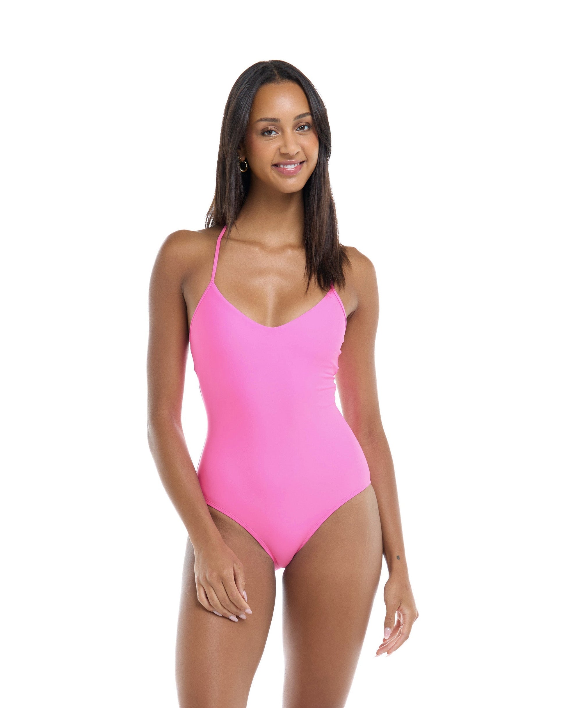 Smoothies Sandbar One-Piece Swimsuit - Sugar Plum