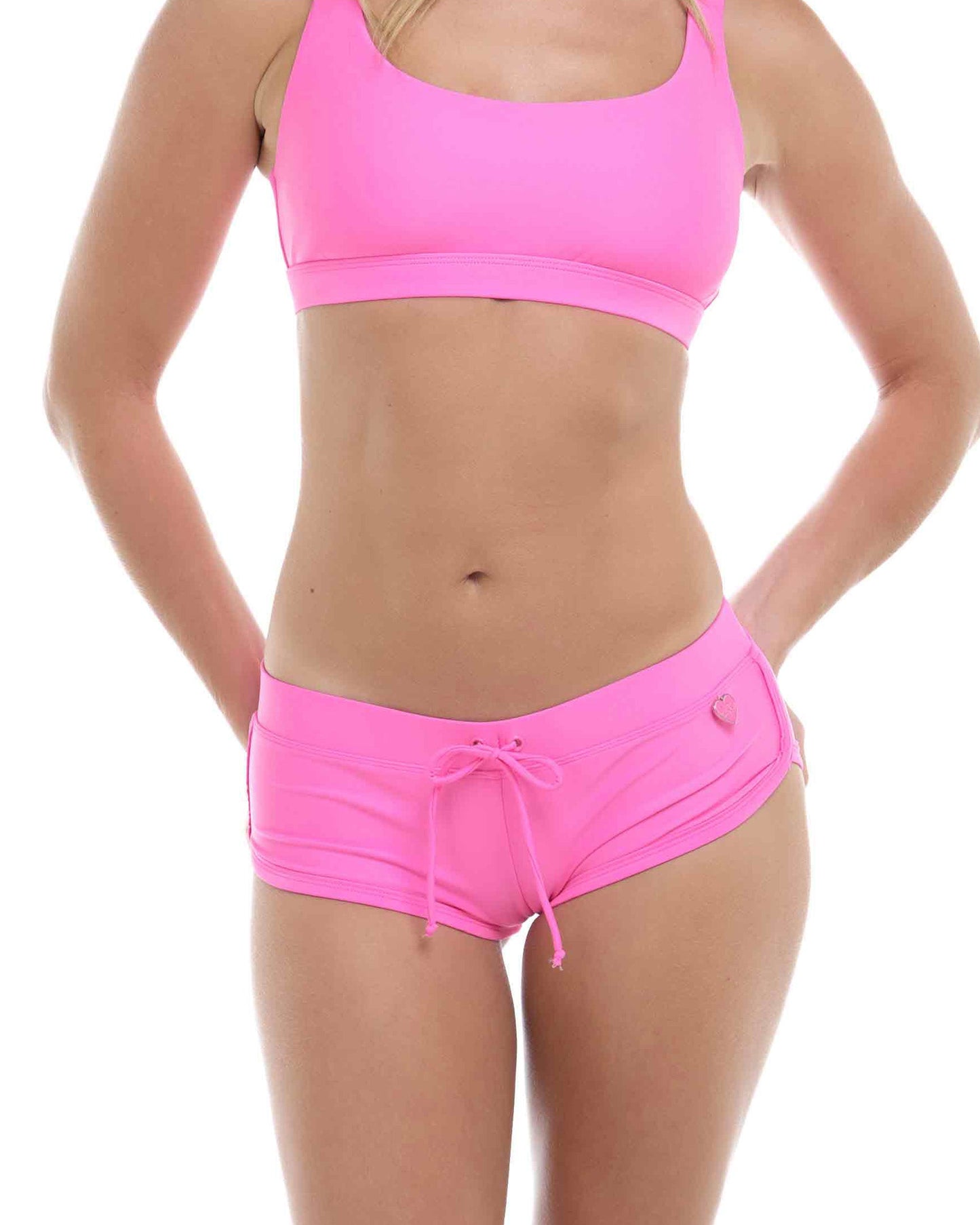 Smoothies Sidekick Boy Short Swim Bottom - Sugar Plum