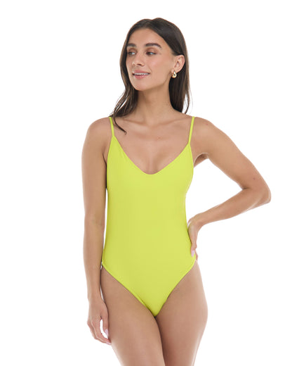 Smoothies Claire One-Piece Swimsuit - Key Lime
