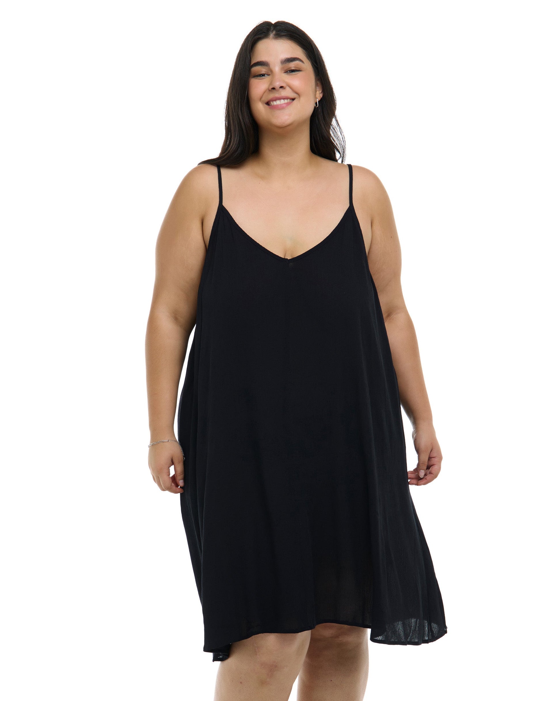 Nicole Dress Plus Size - Black