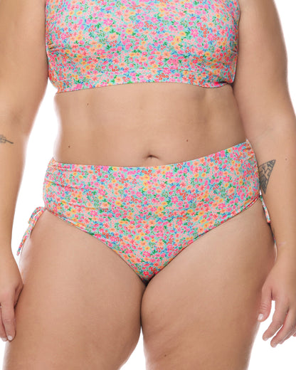 Estella High Tide Plus Size Swim Bottom - Sea Mist