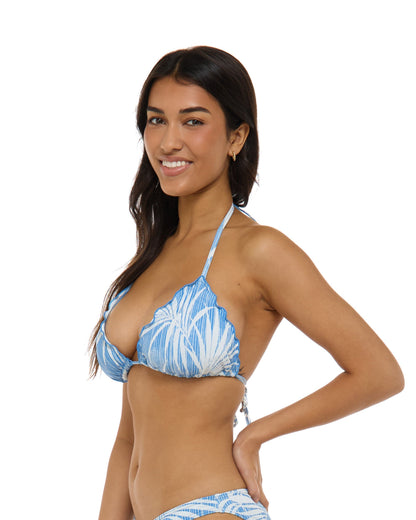 Breezy Palms Dita Triangle Bikini Top D - Paradise