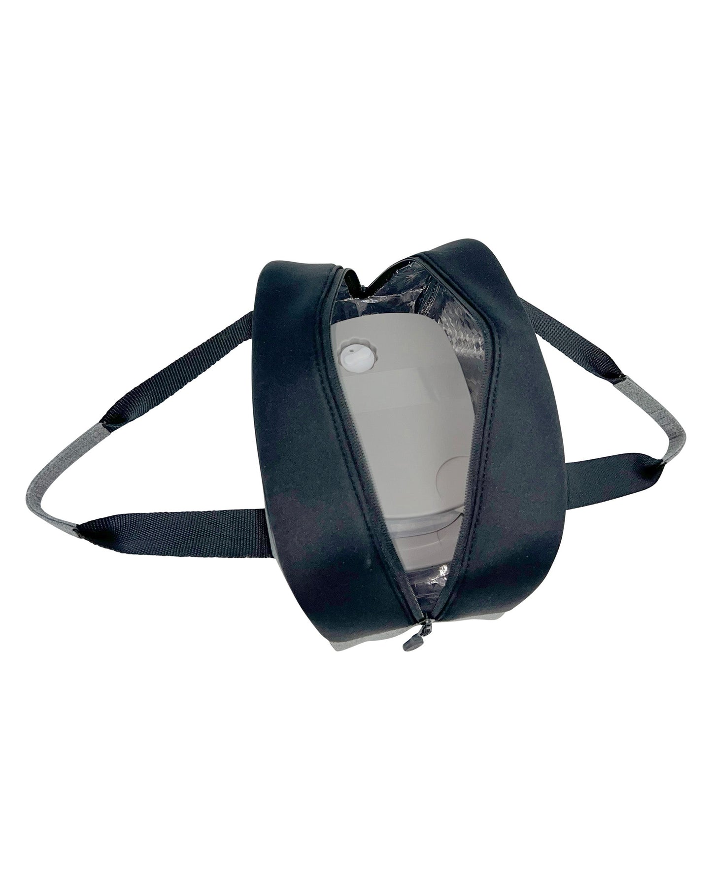 Dome Lunch Tote  - Grey/Black