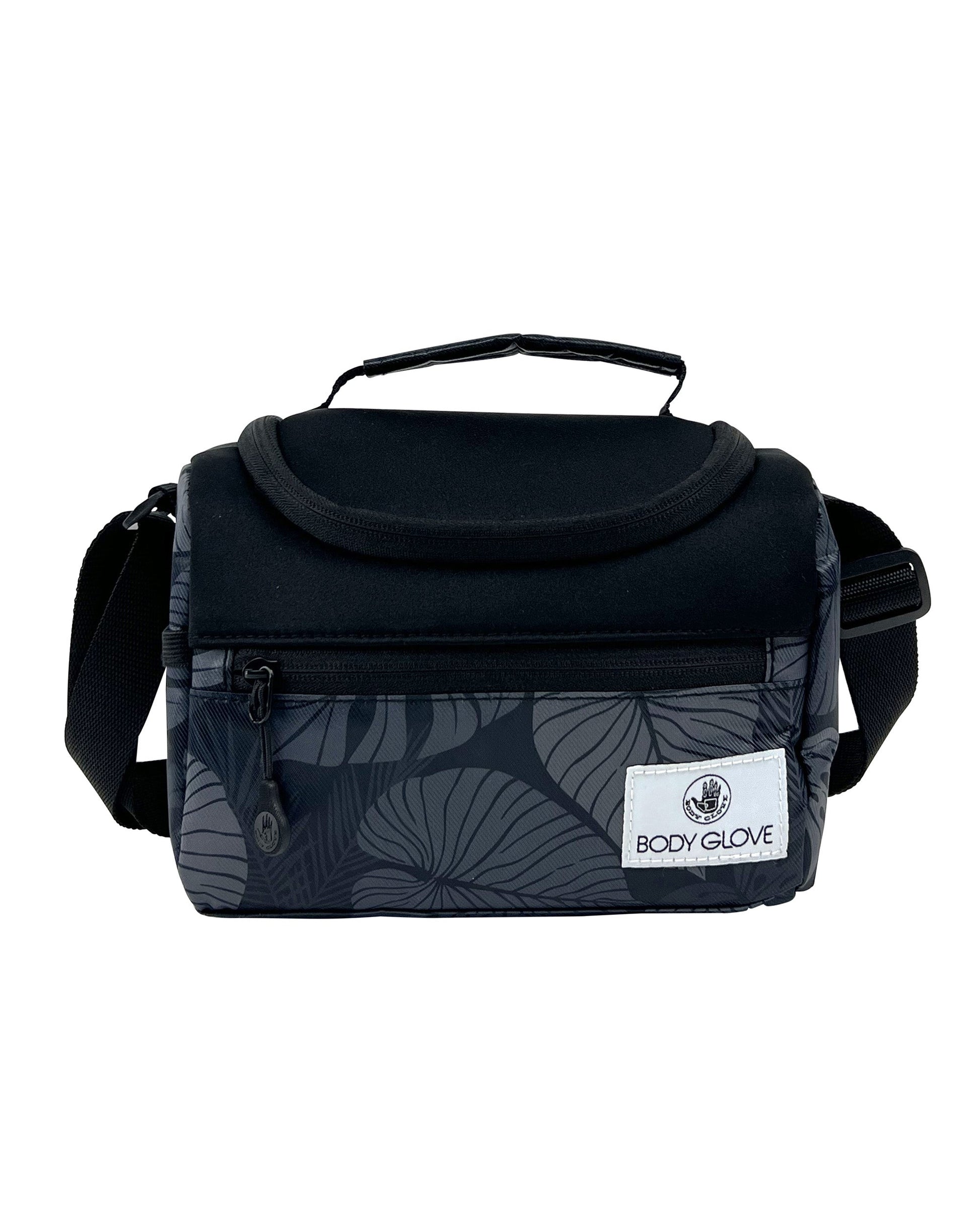Zip Top Lunch Tote - Black