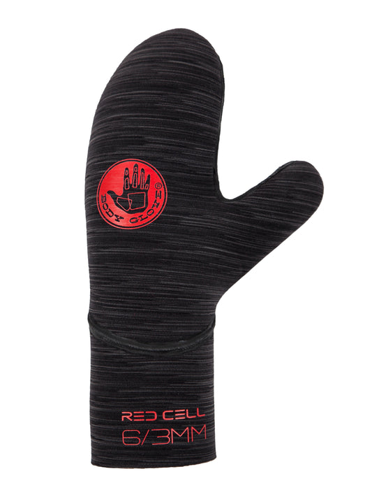Red Cell Mitt Glove 6/3mm - Black