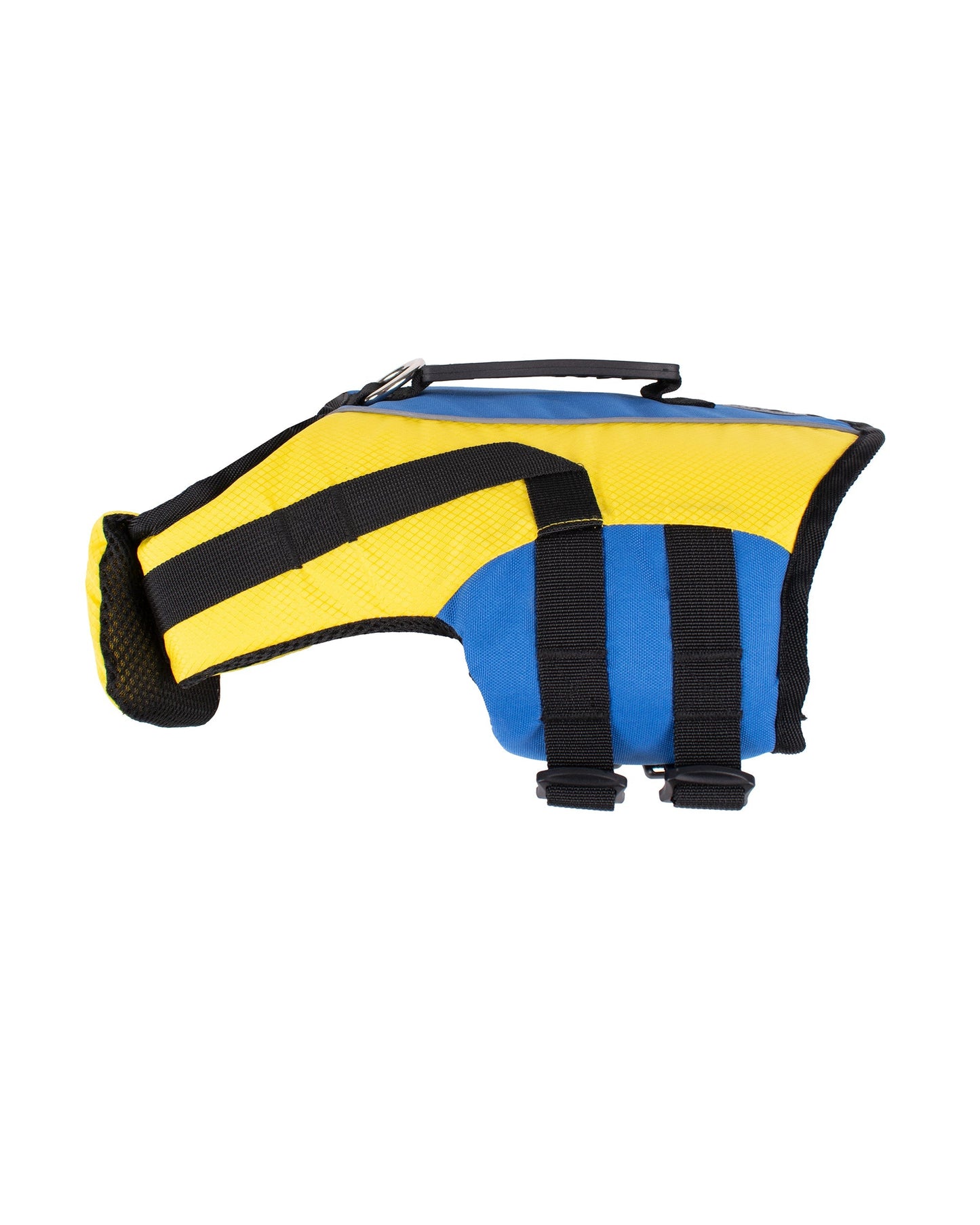 Ripstop Pet Life Jacket - Yellow / Blue