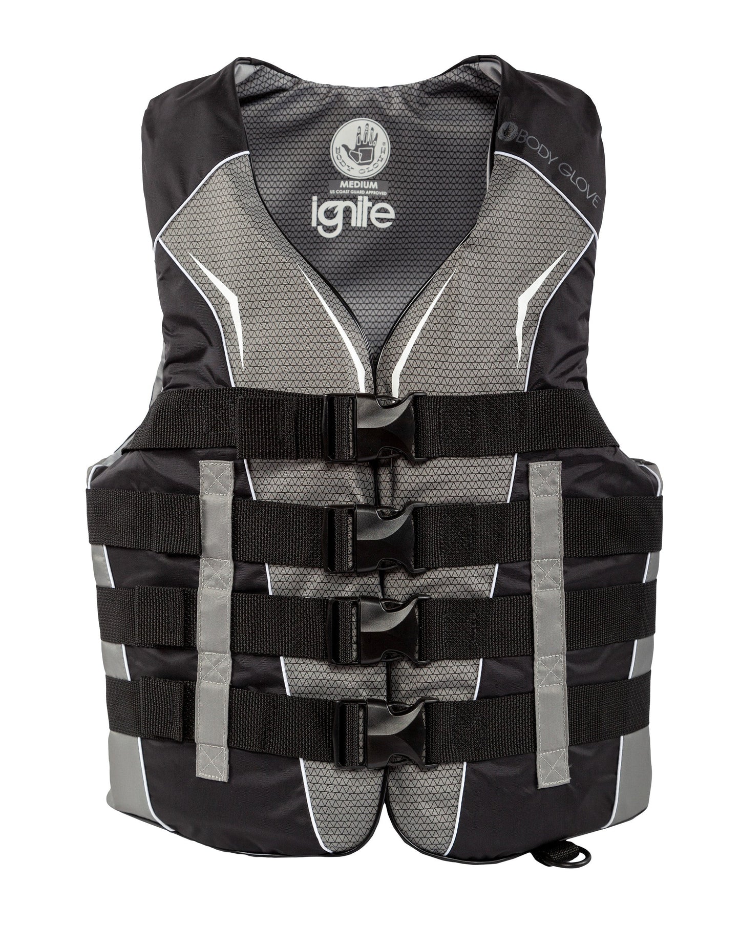 Ignite Type III Unisex Nylon USCGA PFD - Grey/Black