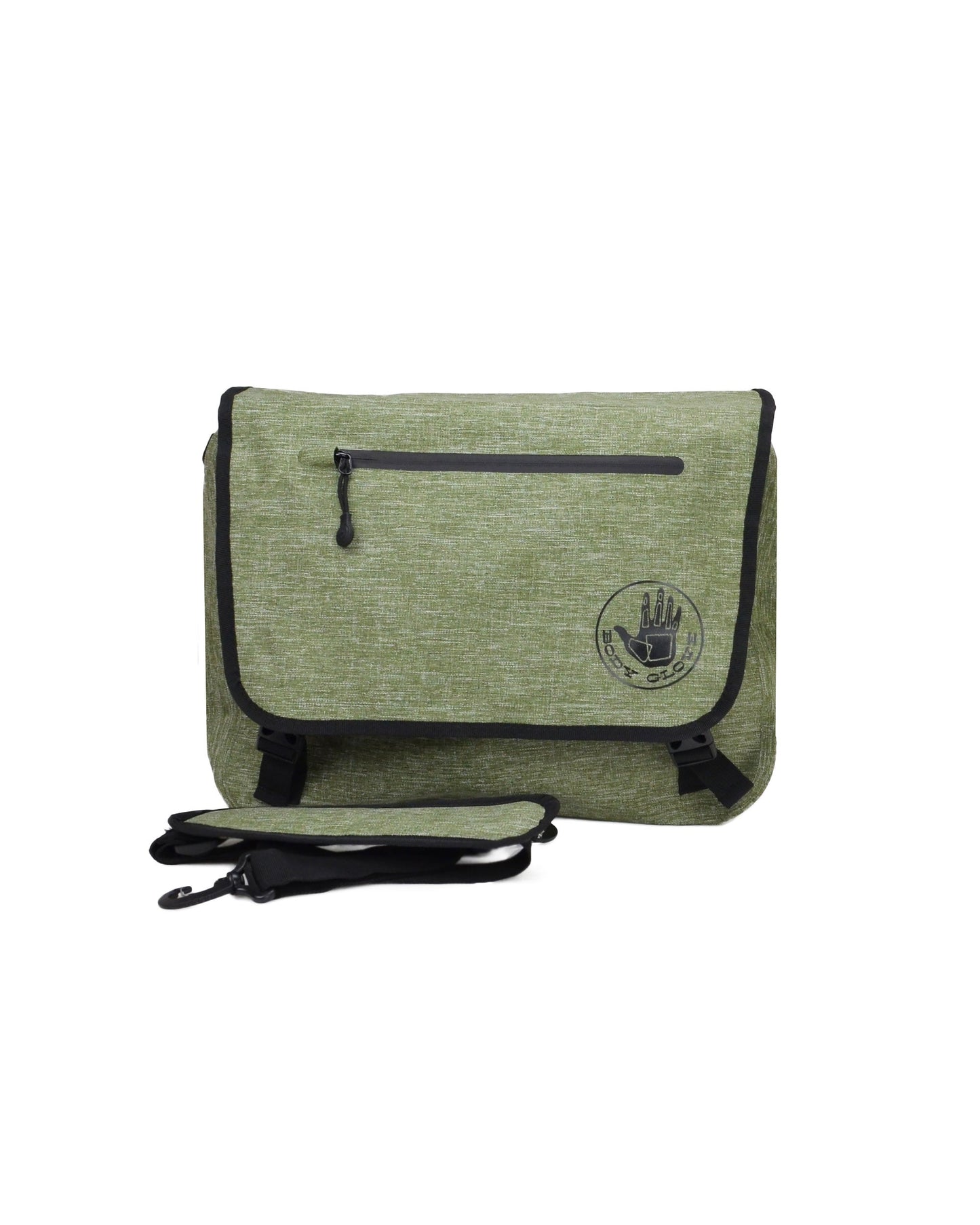 Terramar Waterproof Messenger Bag - Green